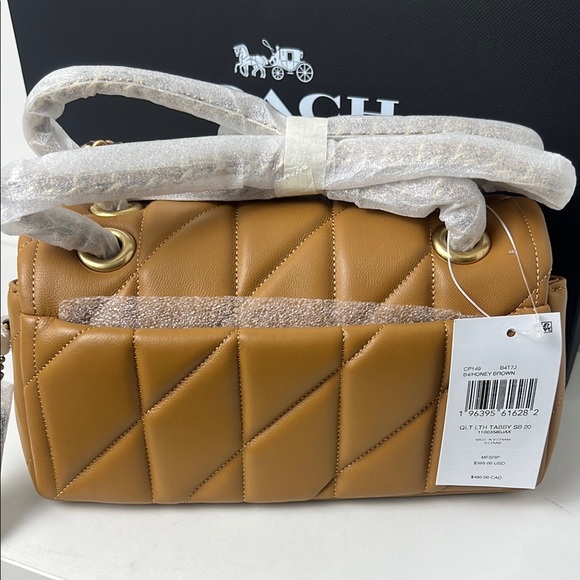 NWT Coach Tan Tabby 20 Bag - Picture 5 of 12